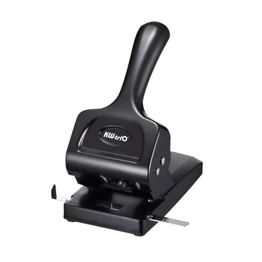 KW-TRIO-HEAVY DUTY 2-HOLE PUNCH, CAPACITY 65 SHEETS, BLACK 093Y0
