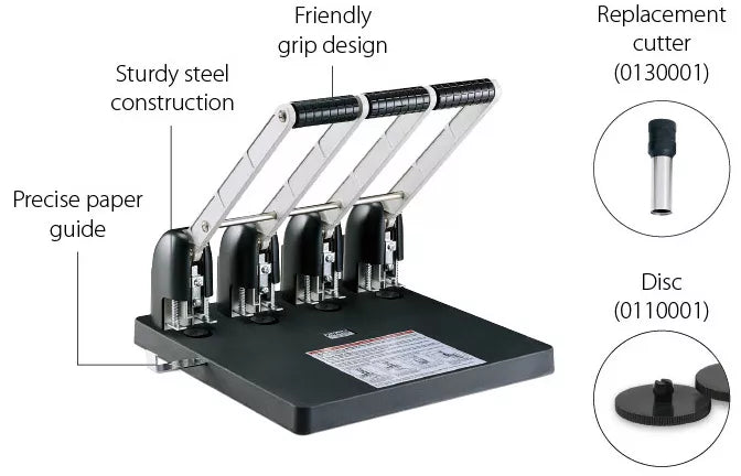 KW-TriO® Power 4-Hole Punch Model.No. 09540