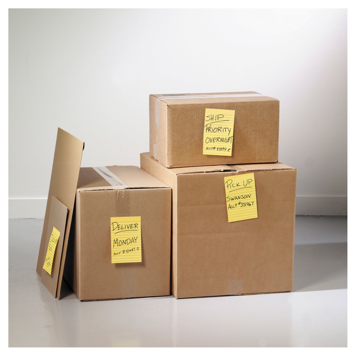 3M Post-it® Notes Canary Yellow 660.4 × 6 بوصة (101 مم × 152 مم). 100 ورقة / وسادة ، 12 فوطة / عبوة. دزينة مبطنة