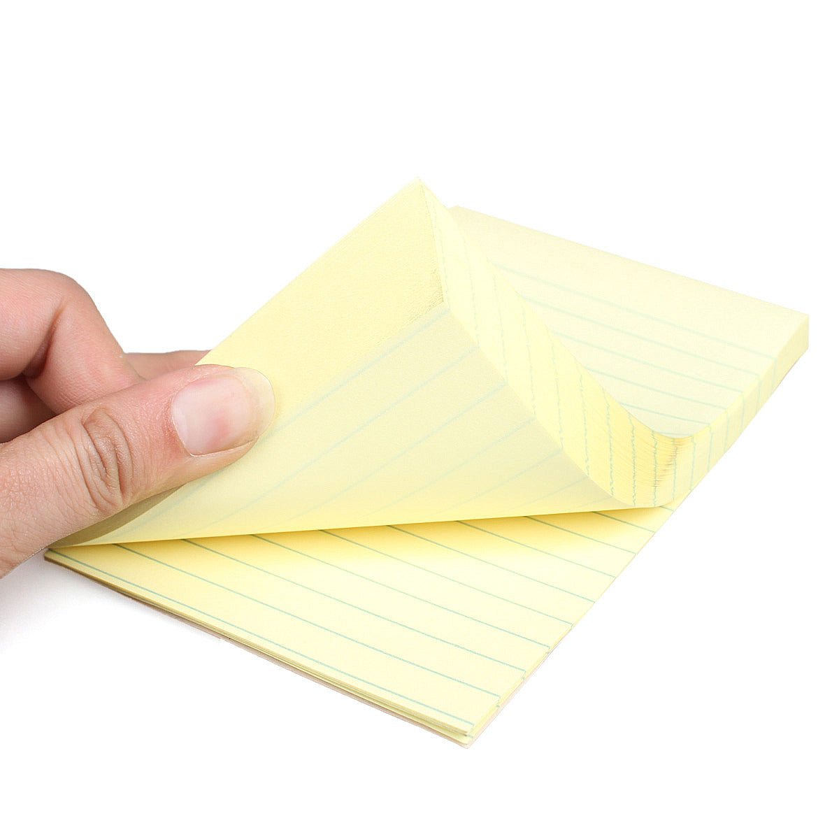 3M Post-it® Notes Canary Yellow 660.4 × 6 بوصة (101 مم × 152 مم). 100 ورقة / وسادة ، 12 فوطة / عبوة. دزينة مبطنة