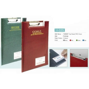 Horse PVC Clip board F/C No H-035
