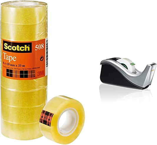 3M Scotch® 508 Transparent Tape, Easy Tear