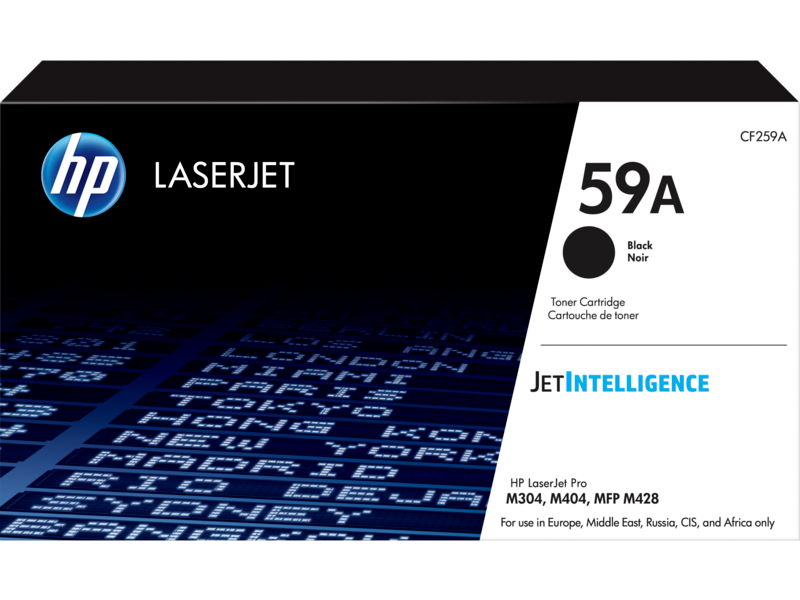 خرطوشة مسحوق حبر أسود أصلية HP 59A LaserJet (CF259A)
