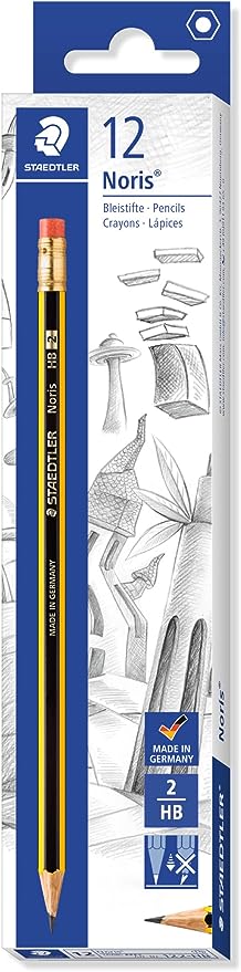 Staedtler Noris Pencil With Rubber Tip ST-122-HBA-53
