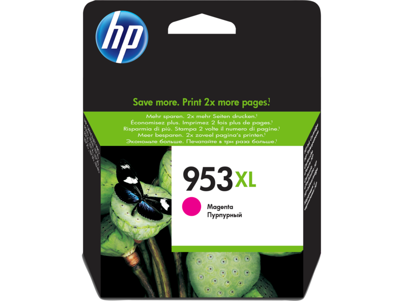 خرطوشة طباعة حبرية أصلية أصلية عالية الإنتاجية HP 953XL (F6U17AE)