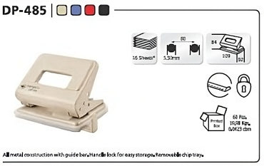 Kangaro Paper Punch 16 Sheets DP 485