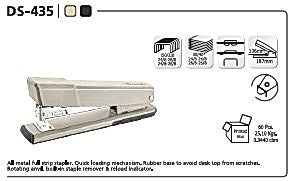 دباسة كنجارو 30 ورقة مع دبابيس دبابيس LE-210FS