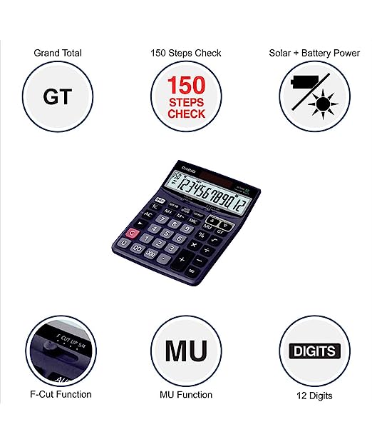 Casio Calculator DJ120D