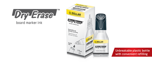 Dollar Dry Erase White Board Marker Ink Bottle 15ml