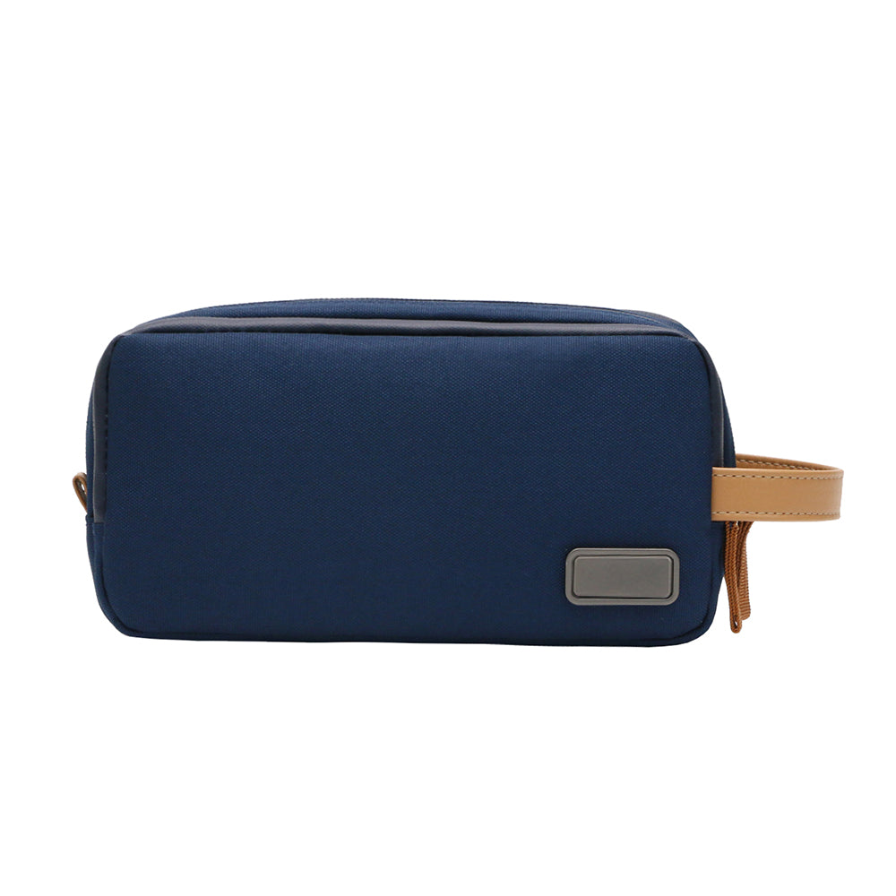 Compact Water-Resistant Travel Pouch with Padded & Mesh Pockets for Organized Tech Accessories
