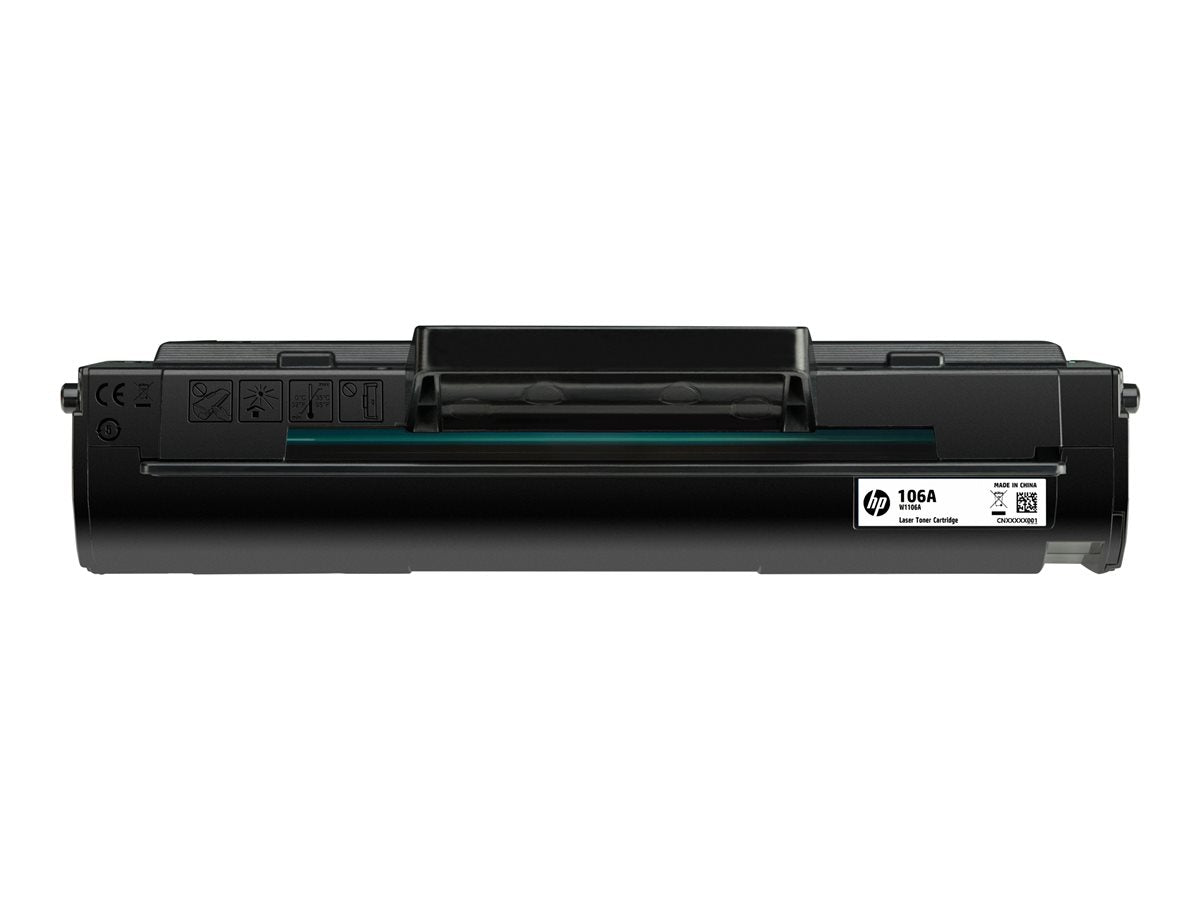 خرطوشة مسحوق حبر أصلية باللون الأسود لطابعة HP 106A Black (W1106A)