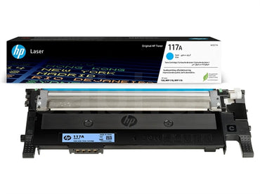 HP 117A Cyan Original Laser Toner Cartridge (W2071A)