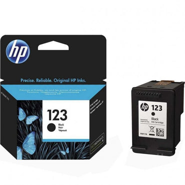 HP 123 Black Original Ink Cartridge (F6V17AE)
