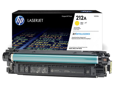 HP 212A Yellow Original LaserJet Toner Cartridge (W2122A)