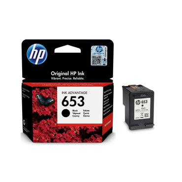 HP 653 Black Original Ink Advantage Cartridge (3YM75AE)