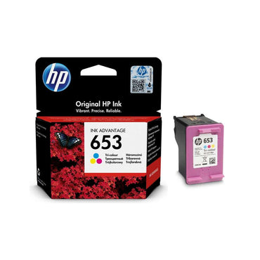 HP 653 Tri-color Original Ink Advantage Cartridge (3YM74AE)