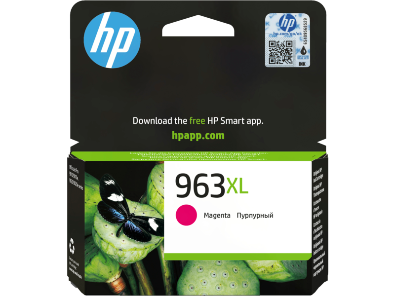 خرطوشة طباعة حبرية أصلية أصلية عالية الإنتاجية HP 963XL (3JA28AE)
