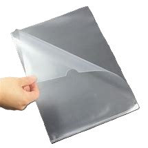 Orange® A4 L shaped Clear File Pack of 12's