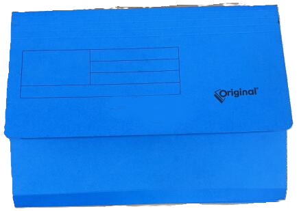 Original® Half Pocket Folder 240X350mm Pack of 10's