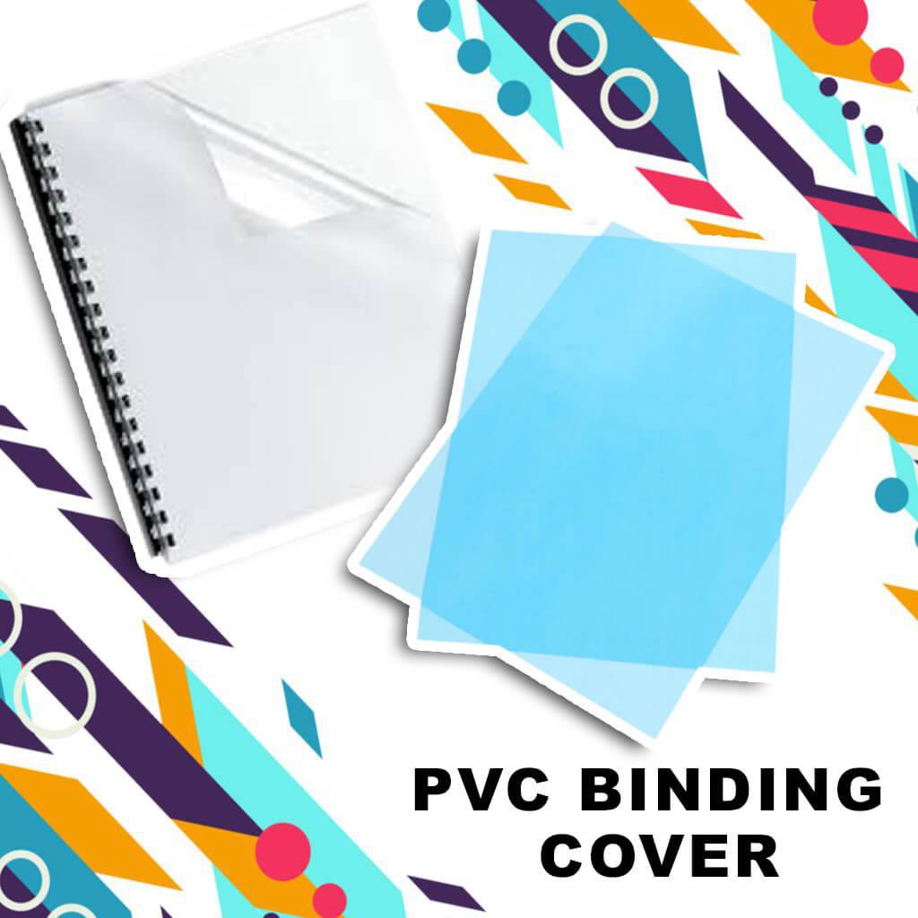 Original PVC Binding Cover A4 Clear 150 MIC 5595 210X297 Pack of 100's