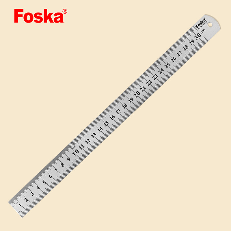 Foska® Stainless Steel Ruler(SG0030)