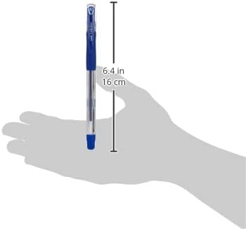 قلم حبر جاف Uniball Lakubo SG100 - 0.7 مم - أزرق - عبوة من 12 قطعة