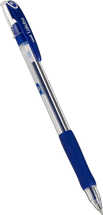 قلم حبر جاف Uniball Lakubo SG100 - 0.7 مم - أزرق - عبوة من 12 قطعة