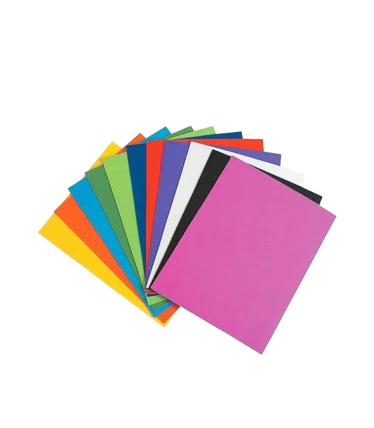 Original Premium Color Photocopy Paper, 100 & 250 Sheets, 80 gsm, 10 Assorted Premium Colors, A4 Size