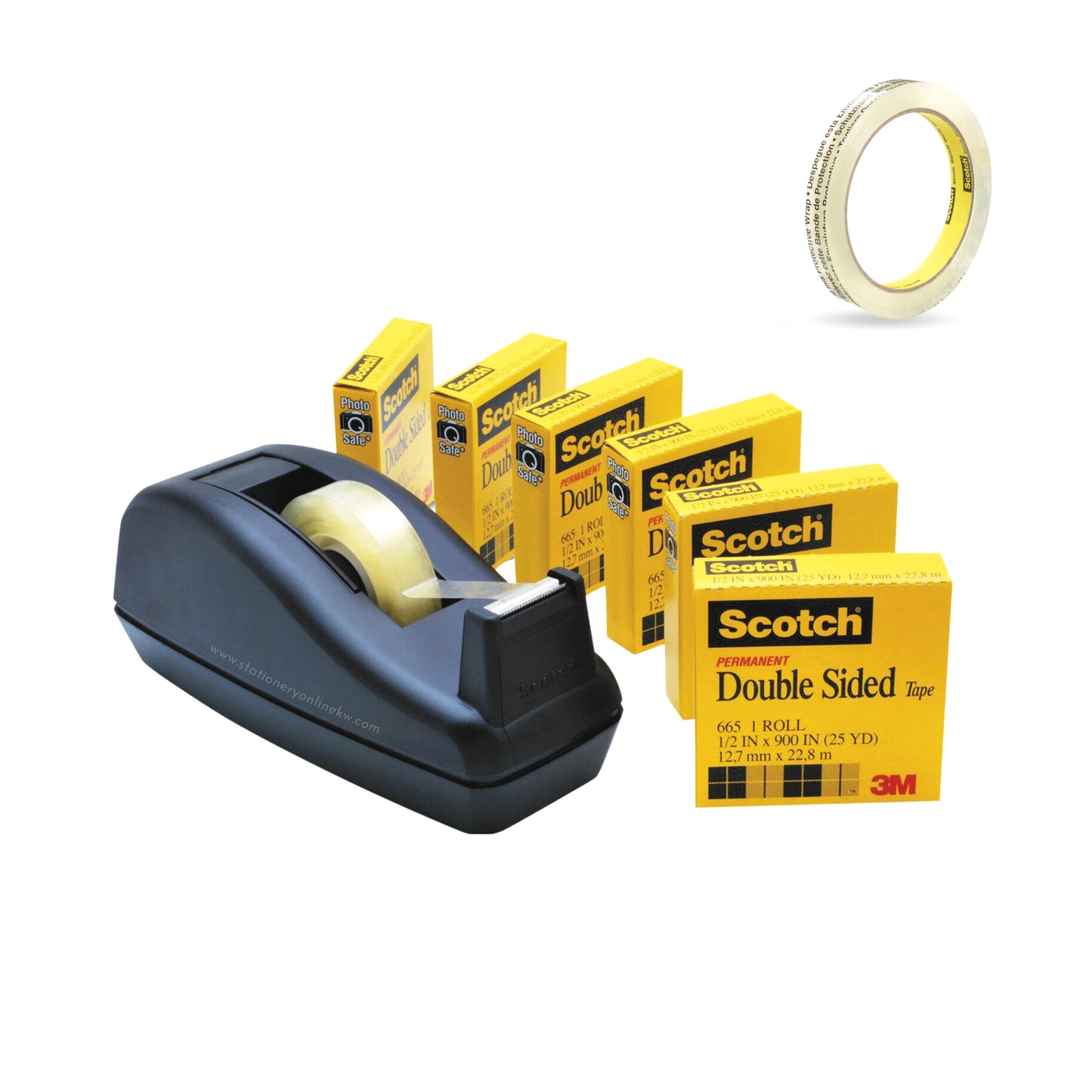 3M Scotch 665 Permanent Double-Sided Tape 36YRD