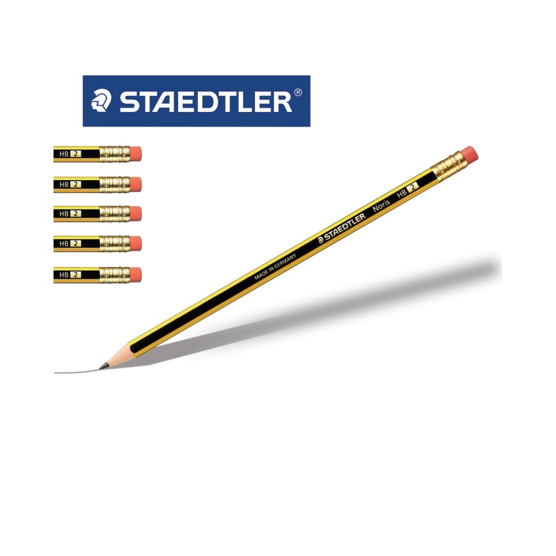 Staedtler Noris Pencil With Rubber Tip ST-122-HBA-53