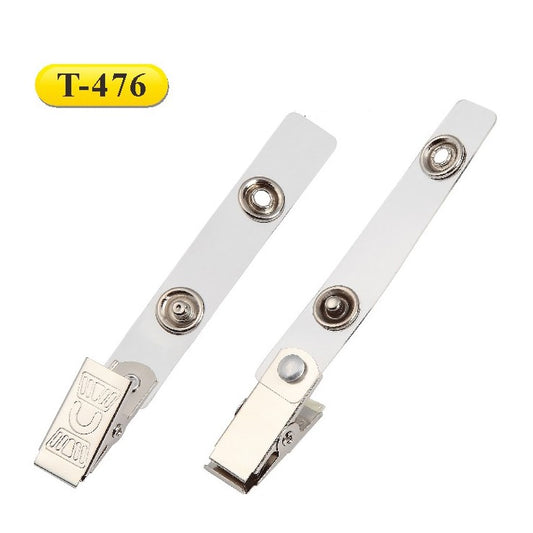 T-476 Suspension ID Clip Touch Button Pack of 100's