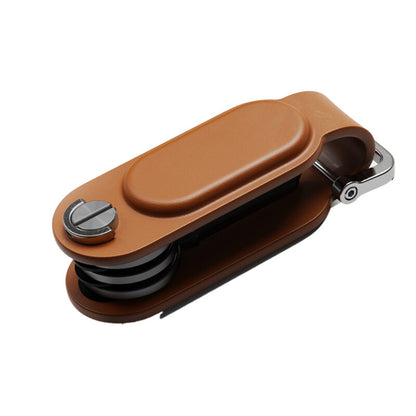 FINDY KEY Compact Stylish Key Organizer with Dual Findy Integration for Apple Find My & Google Find Hub