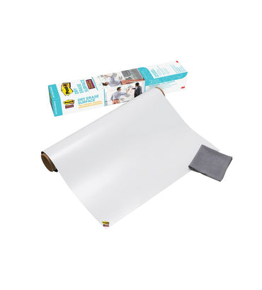 3M DEF3X2 سطح للمسح الجاف بعد ذلك - فيلم أبيض - 1 / حزمة