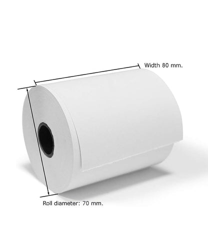 لفافة ورق حراري أصلية 80 × 70 مم (مقاس إبسون)
