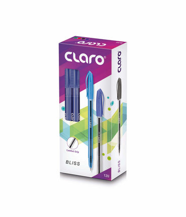 قلم حبر جاف بليس - 12 قلمًا برأس مربع مقاس 1.0 مم 