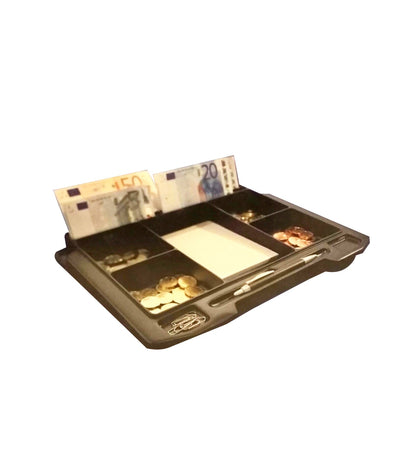 وعاء عملات معدنية على شكل CASHBOARD L من DURABLE 