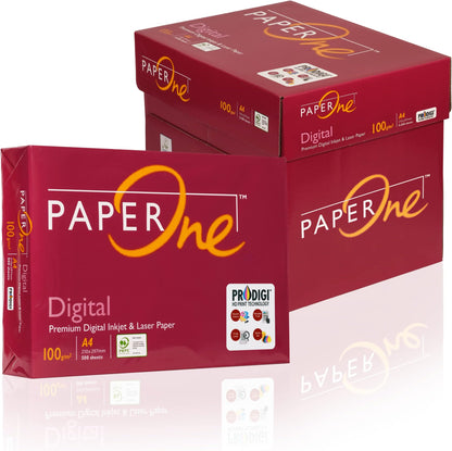 Paper one Digital A4 100 GSM Premium Photocopy Paper