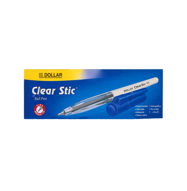 قلم حبر جاف من Dollar® Clear Stic® F مقاس 0.7 مم عبوة من 10 أقلام × 50 قلم تمييز مجاني HL-625 عبوة من 30 قلمًا وقلم حبر جاف من Dollar® Clear Stic® F مقاس 0.7 مم عبوة من 10 أقلام × 25 قلم تمييز مجاني HL-625 عبوة من 15 قلمًا