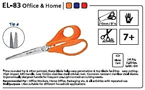 Kangaro Stainless Scissors 8 Inch  EL-83