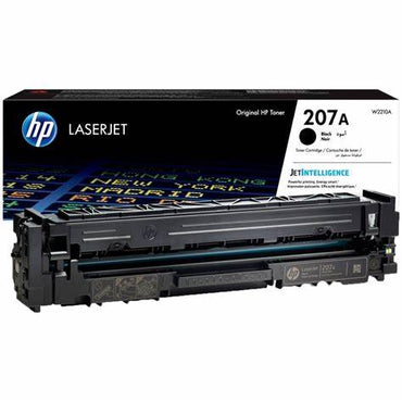 HP 207A Black Original LaserJet Toner Cartridge (W2210A)