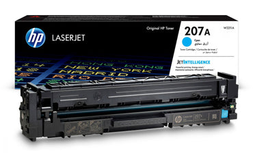 HP 207A Cyan Original LaserJet Toner Cartridge (W2211A)