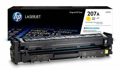 خرطوشة مسحوق حبر أصلية باللون الأصفر HP 207A LaserJet (W2212A)