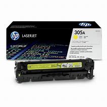 HP 305A Yellow Original LaserJet Toner Cartridge (CE412A)