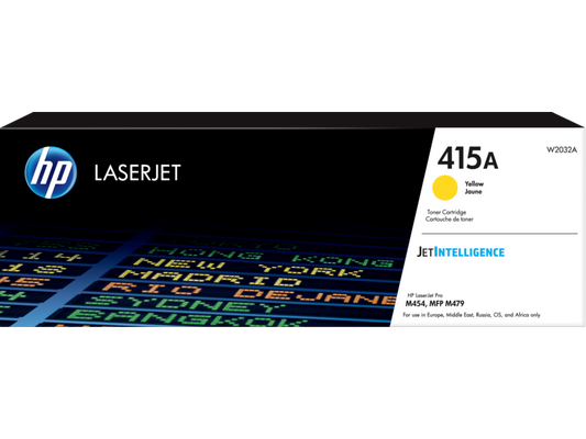 HP 415A Yellow Original LaserJet Toner Cartridge (W2032A)