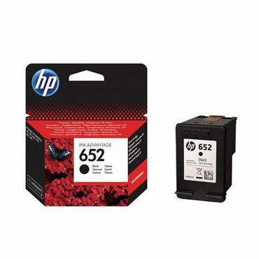 HP 652 Black Original Ink Advantage Cartridge (F6V25AE)