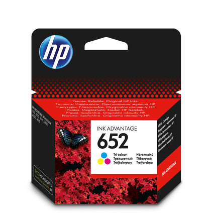 HP 652 Tri-color Original Ink Advantage Cartridge (F6V24AE)