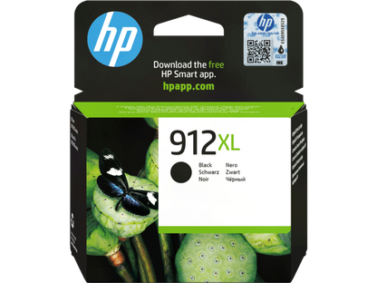 HP 912XL High Yield Black Original Ink Cartridge (3YL84AE)