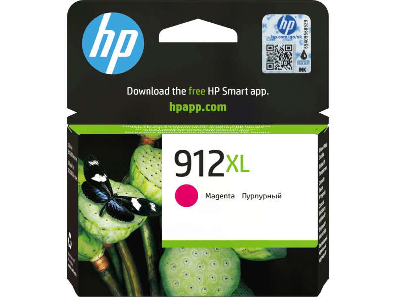HP 912XL High Yield Magenta Original Ink Cartridge (3YL82AE)