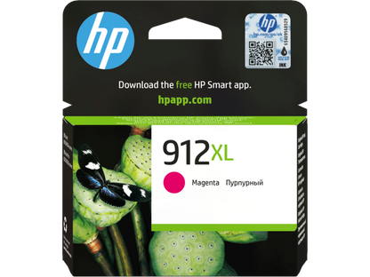 HP 912XL High Yield Magenta Original Ink Cartridge (3YL82AE)