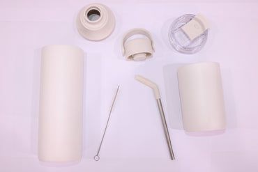 Flask & Water Bottle Set